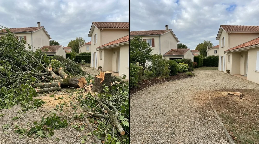 Comment élaguer ou abattre un cyprès de Lambert ou un pin exposé aux tempêtes sur la côte des Côtes-d'Armor ?